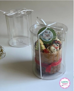 Pan dulce 1/2kg 14cm diam x 19 alto Cilindros Crystal (10u) en internet