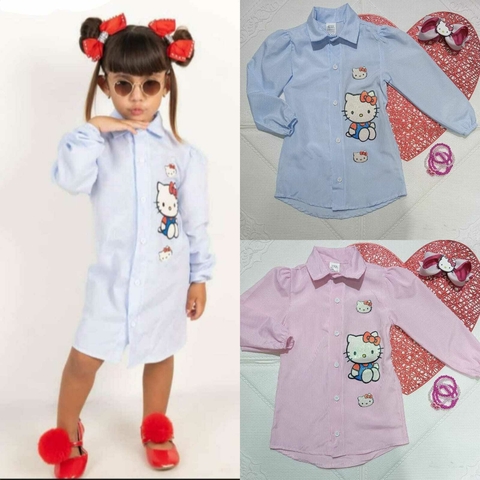 Chemise Infantil Hello Kitty