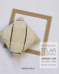 WORKSHOP TELAR CUADRADO 12/04 - comprar online