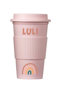 Vaso con tapa personalizado -30u- - Mugme