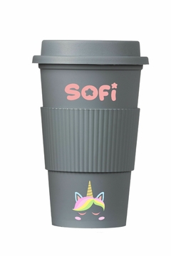 Vaso con tapa FLOW personalizado x 30u - comprar online