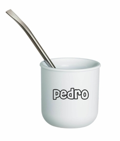 Mate con bombilla personalizado x 30u - Mugme