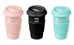 VASO TÉRMICO-Motivo MAMA COLOR PLATA - comprar online