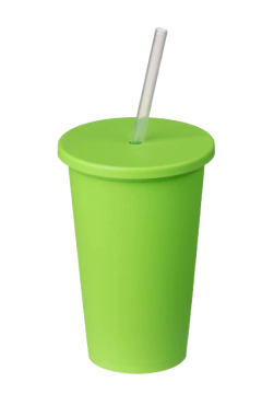 Vaso con sorbete POP combo - Mugme