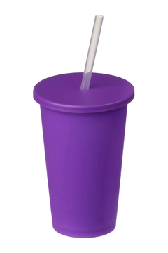 Vaso con sorbete POP-Línea Clásica