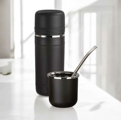 Set Yerbera&Mate SIlver - Mugme