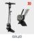 Inflador De Pie Giyo Aluminio Gf-31p Con Manometro 160psi - comprar online