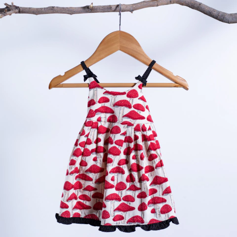 VESTIDO LITTLE AKIABARA Talle 9