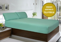 Sábana ajustable COLOR - Queen - comprar online