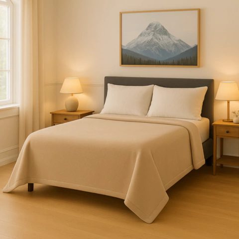 Frazada Polar Aspen 1 1/2 Plaza Súper Abrigada Antipeeling Hotelera - comprar online