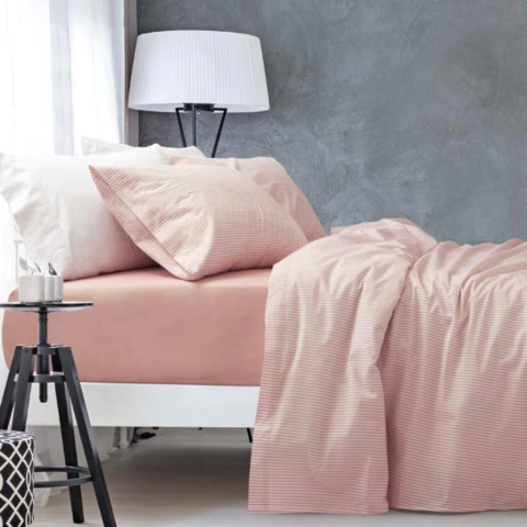 Juego de Sábanas Palette Lines Percal 180 Hilos- KING 100% Algodón - comprar online