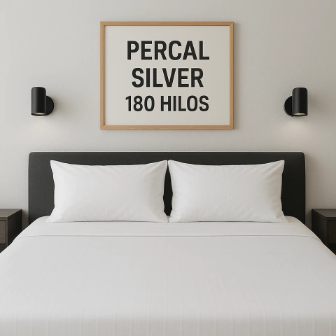 Juego de sábana SILVER 180H - King Línea Hotelera - comprar online