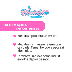MOLDE DE SILICONE CONFEITARIA BISCUIT - JACARÉ ANIMAL - Modele Molde De Silicone 