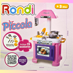 juguete Cocina infantil rondi piccola con accesorios - pachos