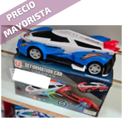 Juguete Auto Transformers Con Luz sonido A Pila Juego - comprar online