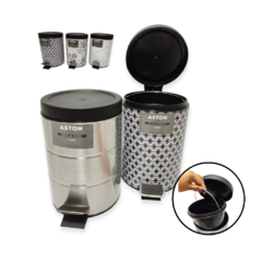 Cesto Basura Tacho A Pedal 3 litros bazar cocina hogar