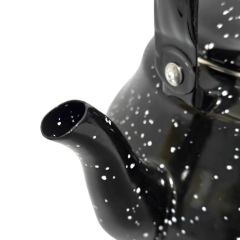 Pava Enlozada negra Pico Matero 2 Litros cocina bazar - comprar online