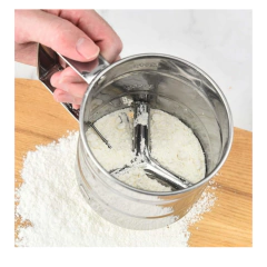 Jarro Tamizador Manual Cernidor Medidor Harina Cocina Bazar - tienda online