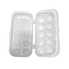 Contenedor Huevos Huevera Apilable Tapa Plastico Bazar - Pachos