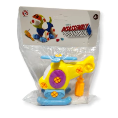 Imagen de Juguetes Helicóptero Didáctico Armable Desarmable Juego