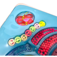 Juguete set accesorios para armar pulseras Tini collares infantil en internet