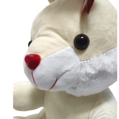 Juego Peluche Conejo Orejas Largas Infantil Suave Mediano - tienda online