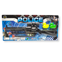Imagen de Juguetes Set Arma Rifle Policía Dardos Pistola