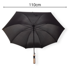Paraguas Largo Unisex Reforzado Lluvia Color