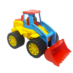 juguete Camion volcador tractor mediano plastico juego - comprar online