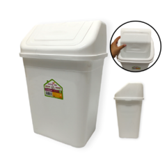 Tacho cesto chico Basura Papelero Vaiven Cocina Plastico