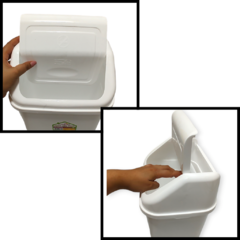 Tacho cesto chico Basura Papelero Vaiven Cocina Plastico en internet