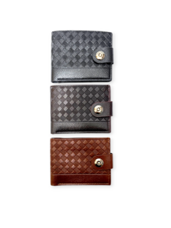 Billetera Hombre Tarjetero Eco Cuero broche Regaleria en internet