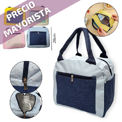 Lunchera Bolso Termico Colores Vianda REFORZADO