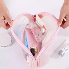 Neceser Cartuchera Porta Cosméticos PVC trasnparente Regaleria - tienda online