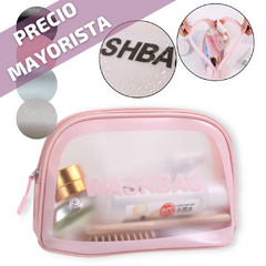Neceser Cartuchera Porta Cosméticos PVC trasnparente Regaleria