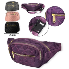 Riñonera Mujer Moda Dama 4 Bolsillo impermeable