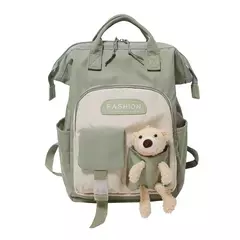 Mochila con osito Reforzada Urbana Escolar Grande - pachos
