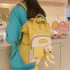 Mochila con osito Reforzada Urbana Escolar Grande - tienda online