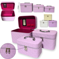 Porta Cosméticos X 3 Maquillaje Neceser Regaleria - comprar online