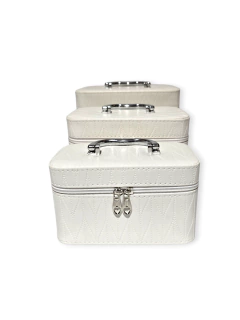 Porta Cosméticos X 3 Maquillaje Neceser Regaleria - Pachos