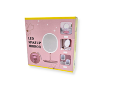 Espejo Luz Led Recargable Usb Mesa Maquillaje 3 Intensidades en internet