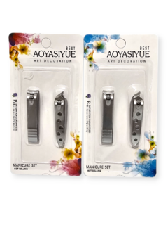 cosmetica alicate Corta Uñas X6 Blister Manicura Pedicura Acero - tienda online