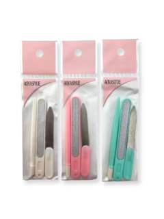 cosmetica Lima de Uñas x12 blister set x3 piezas Manicura - comprar online
