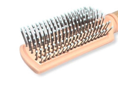 CEPILLO DE PELO MANGO MADERA 3 COLORES 20CM - Pachos