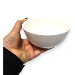 Compotera Cuenco Bowl Cazuela Apilable Cerámica Lisa Blanca - tienda online