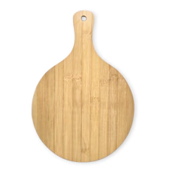 Tabla Mango Madera Bamboo Cortar Picar Bazar - Pachos