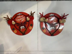 VINCHA NAVIDEÑA RENO 2 MODELOS EN BLISTER 14CM en internet