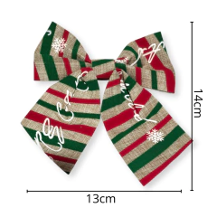 MOÑO TELA SET 2 PIEZAS x3 paquetes 13X15CM ESTAMPADO 2 COLORES - Pachos