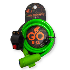 Linga cadena candado moto bici con llave - pachos
