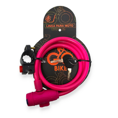 Imagen de Linga cadena candado moto bici con llave